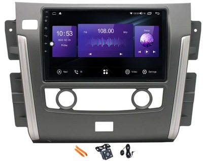 RADIO ANDROID NAVEGACIÓN VQ230 QLED CARPLAY LTE GPS NISSAN PATROL Y62 10-20  