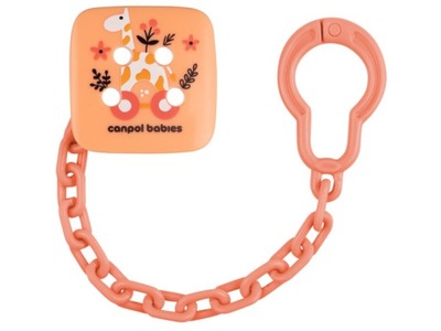 Łańcuszek do smoczka CANPOL BABIES Toys Różowy