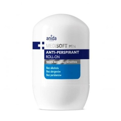 ANIDA MEDI-SOFT MEN antyperspirant dla mężczyzn roll-on kulka 50ml