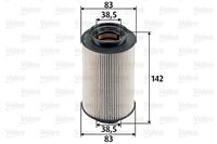 VALEO FILTRO COMBUSTIBLES PIEZA INSERTADA DIESEL AUDI A3 8P 03-/VW CADDY 3 04-/VW GOLF V  