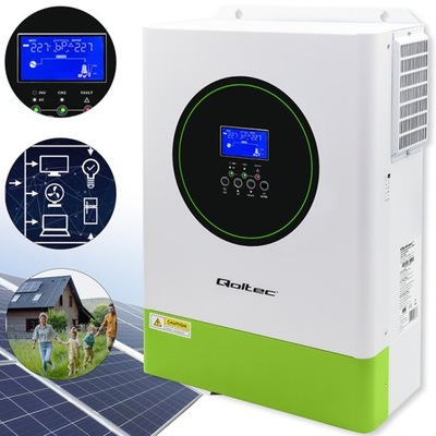 Inwerter Off-Grid 6.2kVA 120A MPPT Sinus Wi-Fi Power Factor 1.0 ModularnyQo