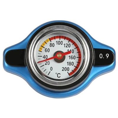 CAR MOTOCIKLAS RADIATOR CAP WATER TEMPERATURE METER GAUGE WITH UTILI~78566 