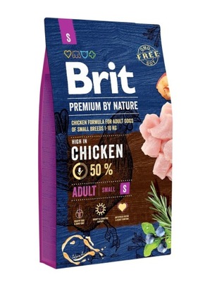 BRIT PREMIUM ADULT S SMALL By Nature 8kg