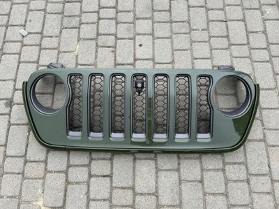 Решітка радіатора решітка радіатора камера jeep wrangler jl gladiator jt фото №1