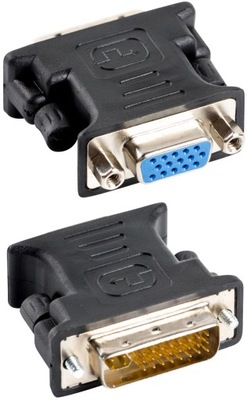 ADAPTER DVI-I(M)(24+5) DUAL LINK->VGA(F) D-SUB