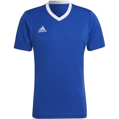 ADIDAS Koszulka Męska T-Shirt ENTRADA 22 Sportowa Logo Niebieska r.S