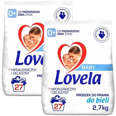 Proszek do Prania dla Dzieci Lovela Baby Hipoalergiczny - zestaw 5,4kg