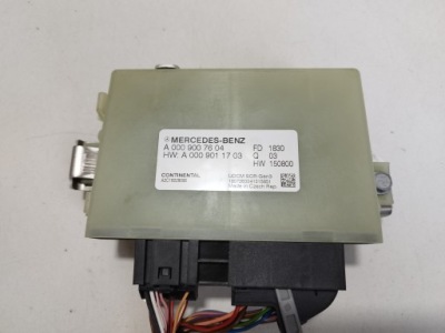 Mercedes модуль блок керування вихлопних газів a0009007604 фото №1