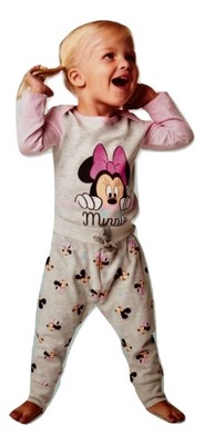 DISNEY cudny komplet body + spodnie MINNIE *74