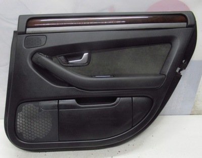 Audi a8 d3 3.0 обшивка оббивка двері правий задня фото №1