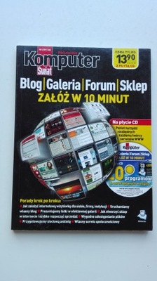 Blog/Galeria/Forum/Sklep załóż w 10 minut