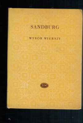 Sandburg - Wybór wierszy W1207