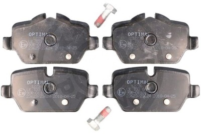 OPTIMAL ZAPATAS DE FRENADO BMW 1 E81 1 E87 3 E90 3 CUPÉ E92 MINI MINI  