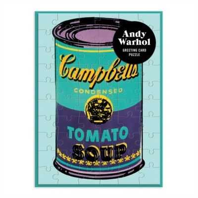 Andy Warhol Soup Can Greeting Card Puzzle group