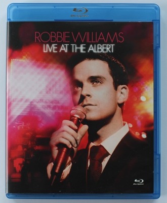 ROBBIE WILLIAMS LIVE AT THE ALBERT KONCERT BLURAY