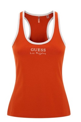 Guess Top damski E3GP05 KBP41 Pomarańczowy Slim S