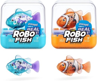 Robo Alive Robo Fish Seria 2 Zabawka na baterie Ry