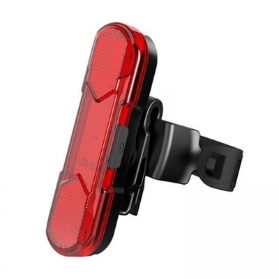 2x USB Rechargeable LED Tail Lights, Back