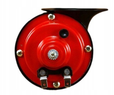 Клаксон автомобильный 12v сигнал громкий улиточный фото №1