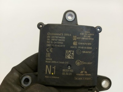 Mitsubishi eclipse cross радар задняя правый 8638a163 фото №1