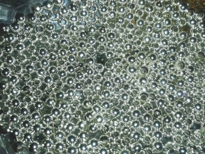 Koraliki perełki 4 mm srebrne