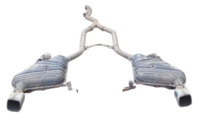 Гаситель труба выхлоп mercedes ml 164 w164 фото №1