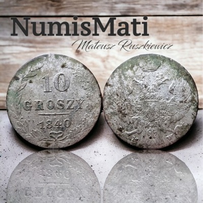 NumisMATI WS1160 10 groszy 1840 srebro