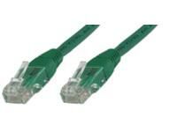 MicroConnect U/UTP CAT5e 0.5M Green PVC