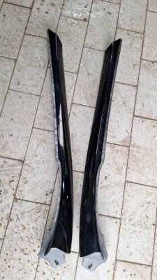 Молдинг скло крила перед права ліва renault scenic iv фото №1