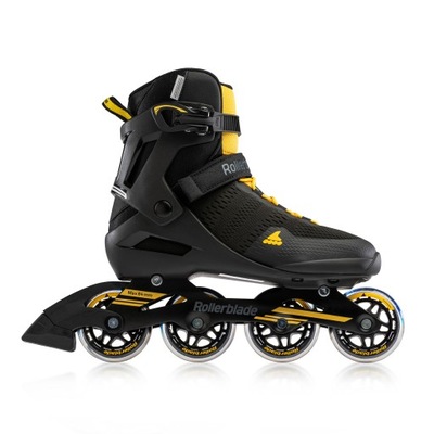 Rolki Rollerblade Spark 80 Czarno/Żółte 44