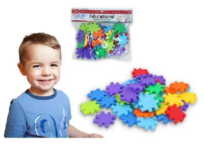 KLOCKI 3D Puzzle 37 EL kreatywna układanka