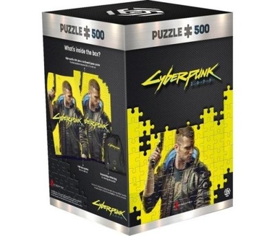 Puzzle 500 Cyberpunk 2077: Keyart Male V