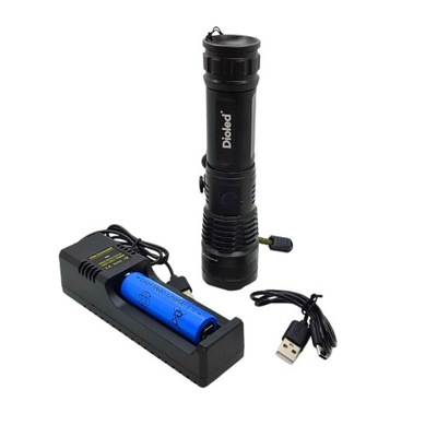 ŽIBINTUVĖLIS AKU DIOLED DIO-0303 500LM ZOOM 5 