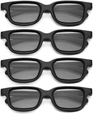 Polaryzacyjne pasywne okulary 3D do telewizji 3D,