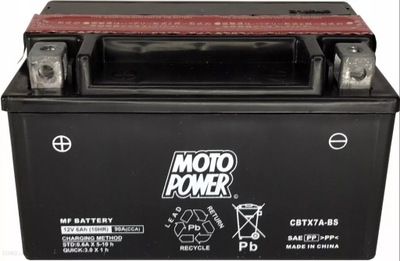 Moto Power CBTX7A-BS