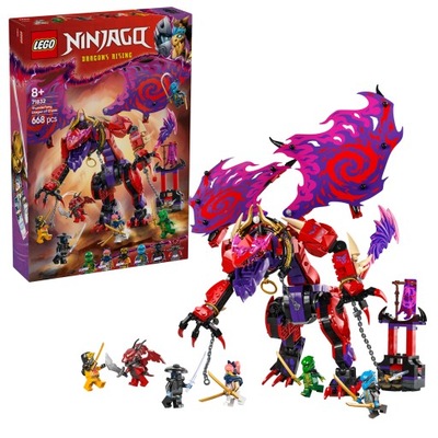 LEGO NINJAGO 71832 SMOK CHAOSU KIEŁOGRZMOT zestaw klocków dla dzieci +8 lat
