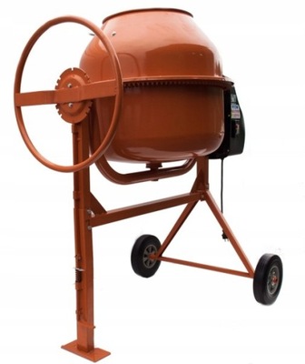 BETONIARKA. ŻELIWNA 200L MIESZARKA MIESZALNIK ŻELIWNY WIENIEC HAMULEC 1450W