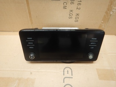 Радио навигация дисплей skoda kamiq scala 654035869b фото №1