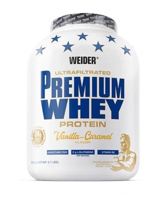 Premium Whey, Vanilla-Caramel - 2300 grams