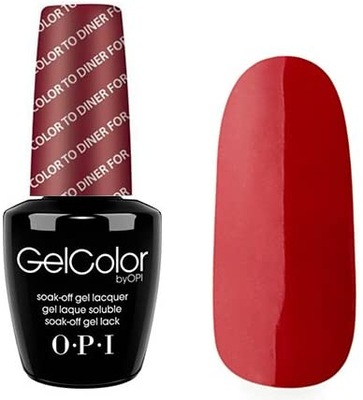 OPI GEL COLOR LAKIER Color to Dinner For CZERWONY