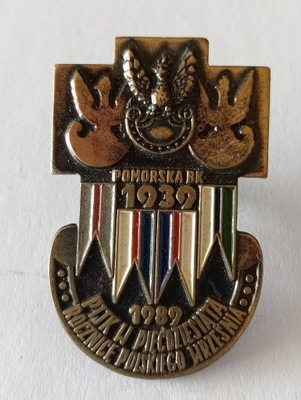 Odznaka PTTK Pomorska Brygada Kawalerii 1939-89