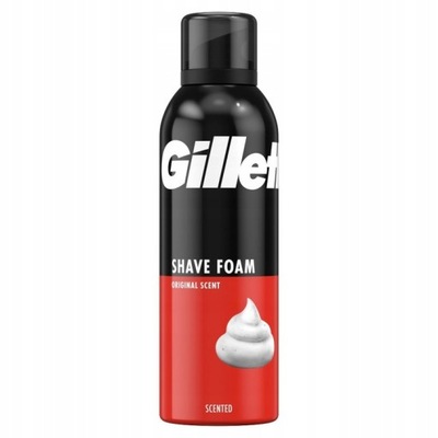 Pianka do golenia Gillette 200 ml Regular