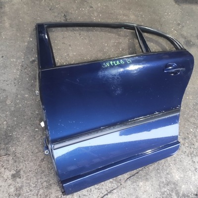 Дверь левая левый задняя задние skoda superb i фото №1