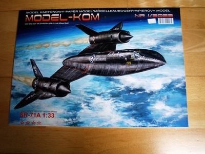 Model-Kom SR-71A BLACKBIRD