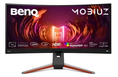 Monitor gamingowy BenQ Mobiuz EX3410R UWQHD 144Hz VA 34" Zakrzywiony WADA