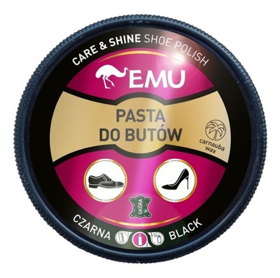 Emu Pasta do butów czarna 50 ml