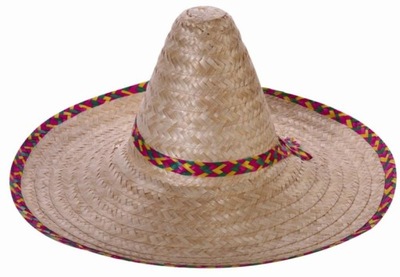 SUPER Sombrero Słomkowe z Haftem CC096