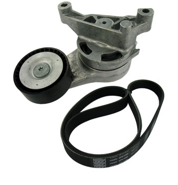 SKF КОМПЛЕКТ РЕМНЯ WIELOROWK. VW 1,9TDI/2,0TDI