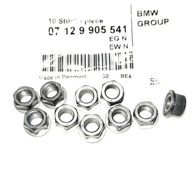 BMW E36 E46 E39 E60 X5 ГАЙКА ПЛАВАЮЧА КОЛЕКТОРА 7MM/11MM 07129905541