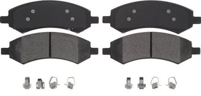 PADS FRONT + BLASZKI ASPEN DODGE DURANGO 07-09 RAM 1500 2011-2023  